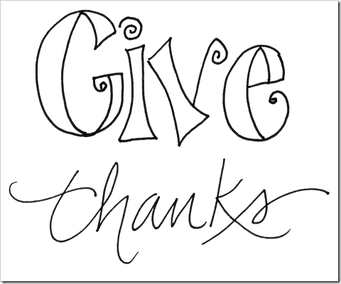 Give thanks